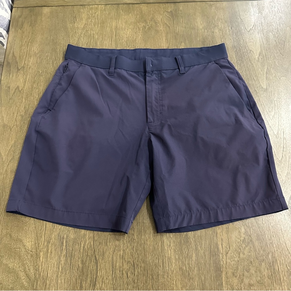 Fabletics Men's Navy The Only Shorts Size 34